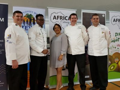 Namibia - Africa Culinary Cup - With the Namibian participants