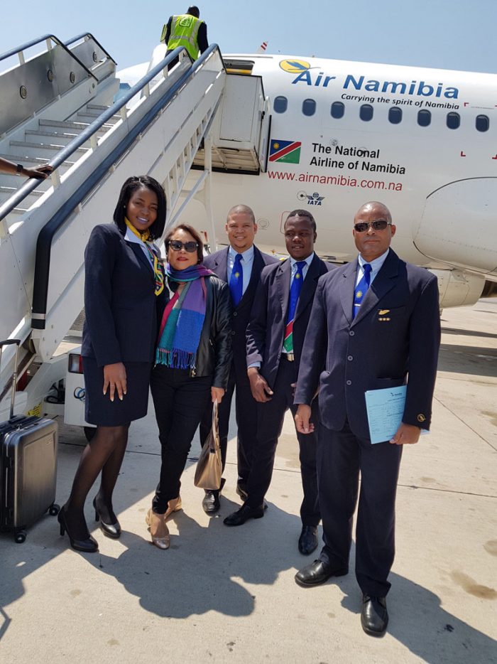 Namibia – Arriving by Air Namibia in Windhoek | Namibia Honorary ...